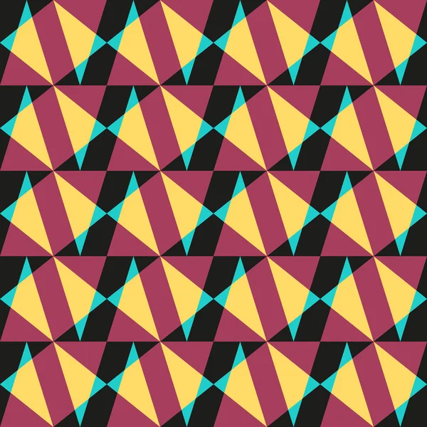 Padrão geométrico sem costura abstrato de triângulos — Fotografia de Stock