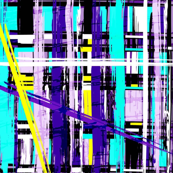 Colored lines Graffiti pattern on a colored background — Stock Photo, Image