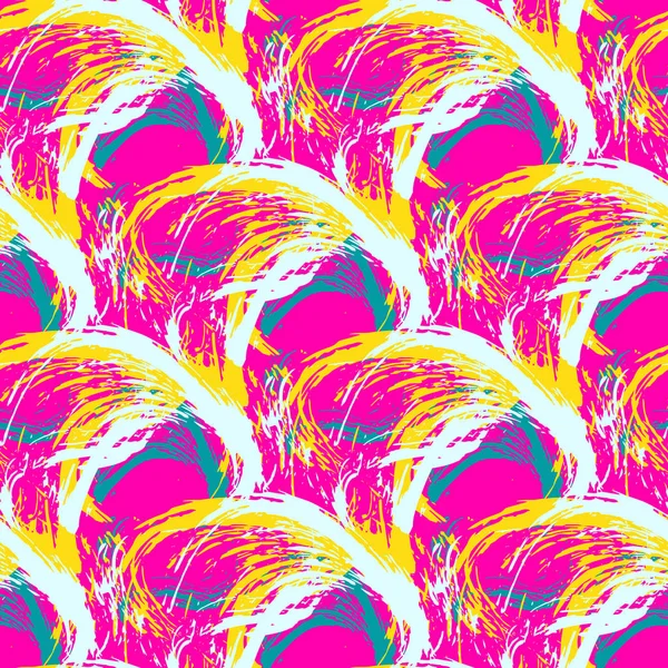 Fond géométrique abstrait coloré dans le style de graffiti. Illustration qualitative pour votre design . — Image vectorielle