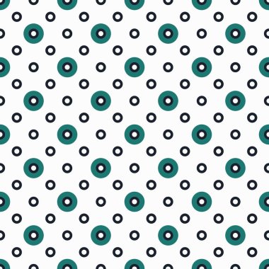 parlak renkli daireler tasarım için geometrik desen dikişsiz