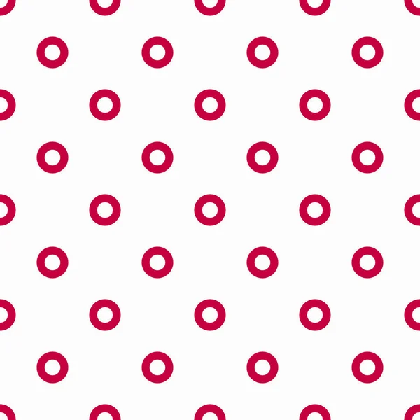 Helle farbige Kreise nahtlose geometrische Muster für Ihr Design — Stockvektor
