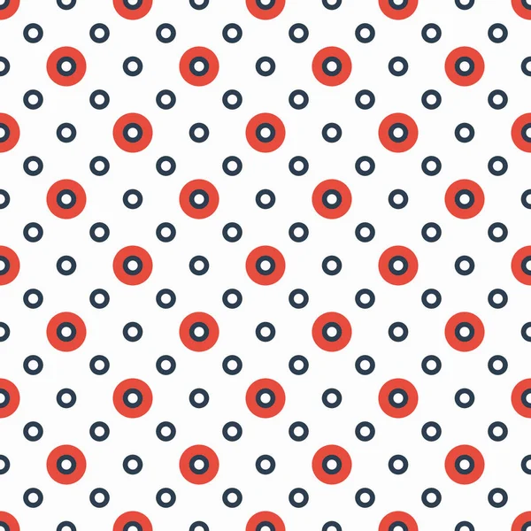 Círculos coloridos brilhantes padrão geométrico sem costura para o seu projeto — Vetor de Stock
