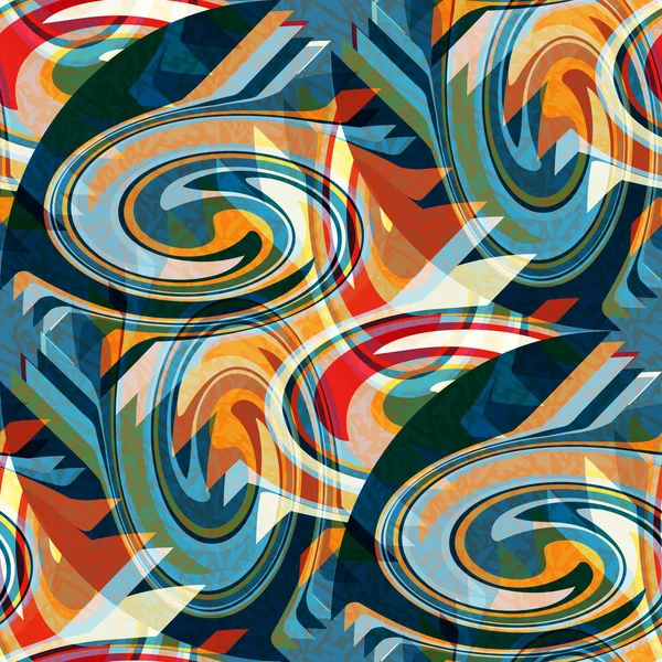 Абстрактный цветовой узор в стиле граффити. Векторная иллюстрация качества для Вашего дизайна — стоковый вектор