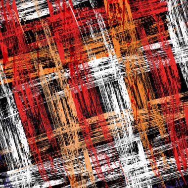 parlak renkli çizgiler grafiti bir siyah arka plan illüstrasyon