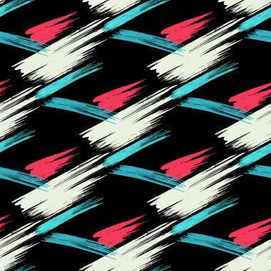 Tasarım için grafiti tarzı Vintage dikişsiz illüstrasyon