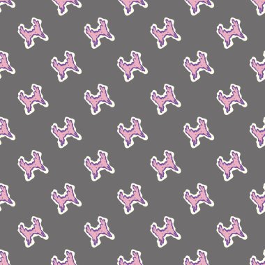 Grunge grafiti Dikişsiz desen vektör çizim renkli.