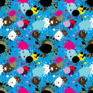 renk soyut etnik desen graffiti stilinde kusursuz desen kent modern stil elementleri tasarımınız için parlak kalite illüstrasyon