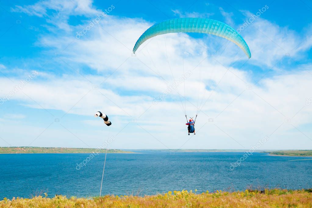 paragliding air travel, paraplane