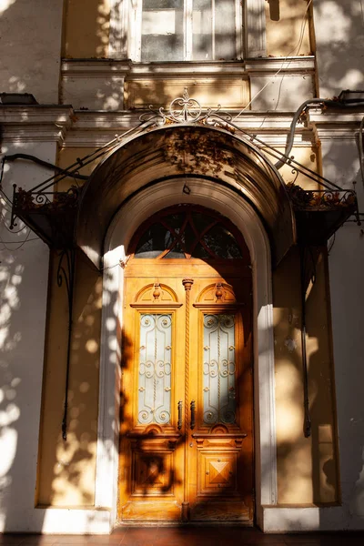 Retro Door Old Town Odessa Door — Stock Photo, Image