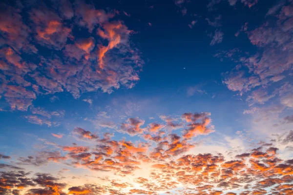 Cielo Nubes Amanecer Por Mañana — Foto de Stock