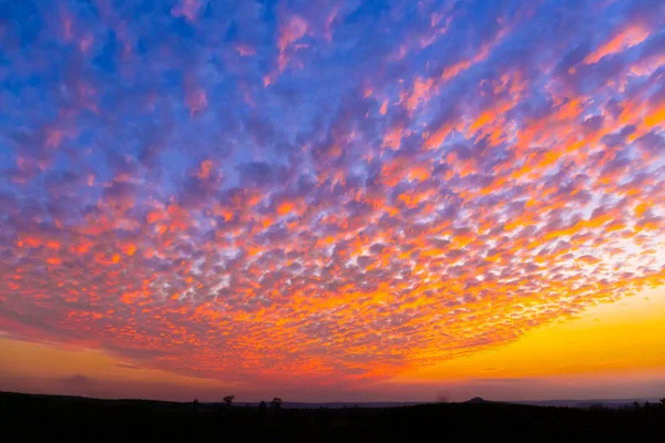 Obloha Mraky Při Východu Slunce — Stock fotografie