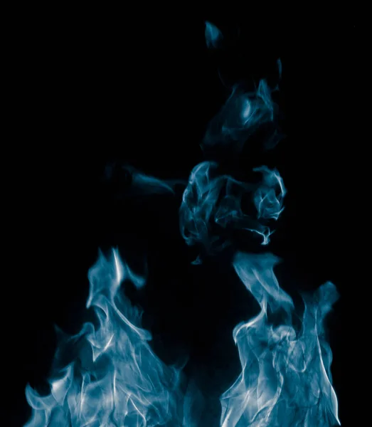 Füst Fekete Háttér Szokatlan Rajzok — Stock Fotó