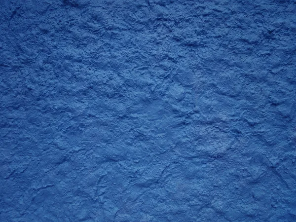 Blue Paint Textured Wall Closeup — Stock Photo, Image
