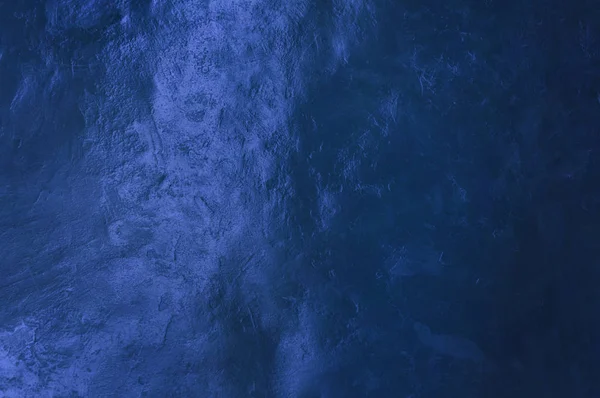 暗い青いペンキの質感 金属のクローズ アップの背景 — ストック写真