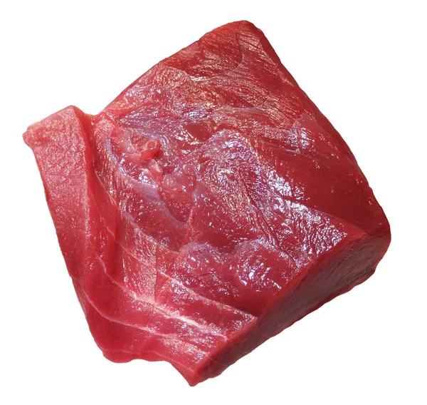 Steak Tuna Red Meat Tuna Isolate — Stock Photo, Image