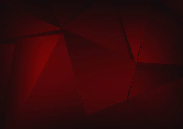 Abstracte Veelhoekige Patroon Luxe Rode Achtergrond — Stockfoto