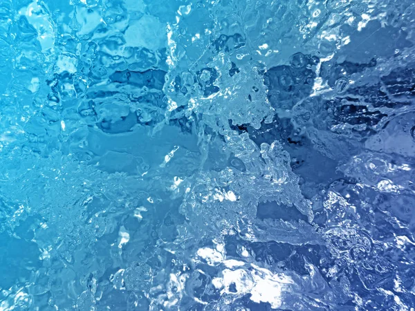 Abstrakt Isstruktur Blå Arktisk Bakgrund — Stockfoto