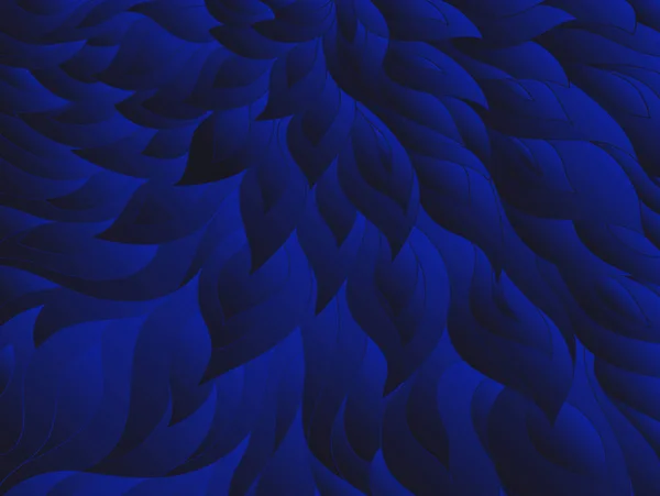 Modrým Květinovým Vzorem Dekorační Pozadí Květinové Pozadí — Stock fotografie