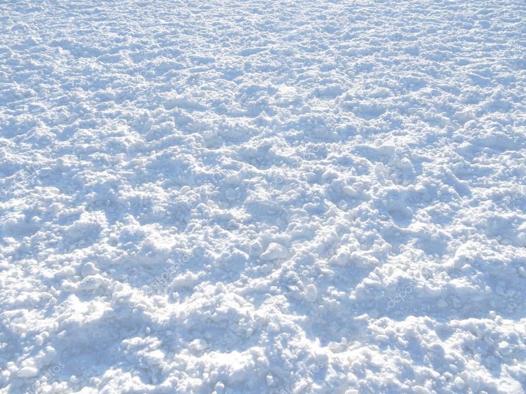 background of fresh snow texture in blue tone                                 