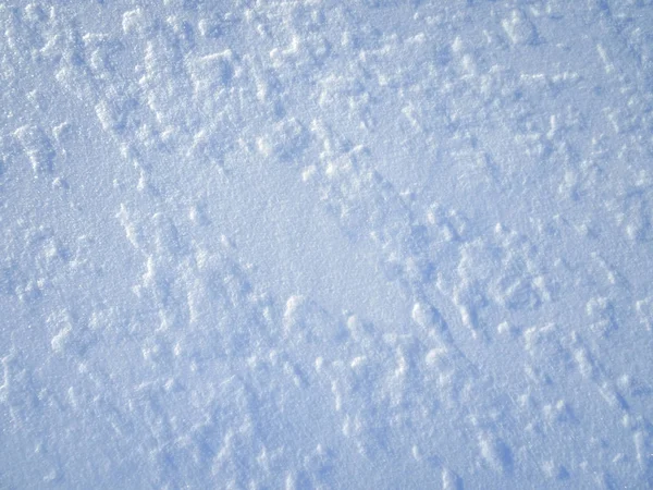 Sfondo Neve Fresca Texture Tono Blu — Foto Stock