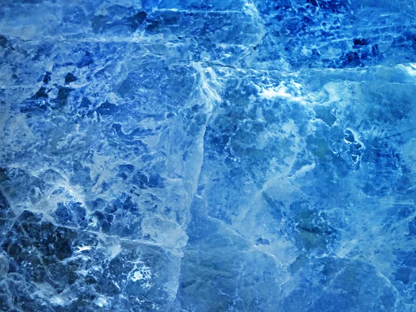 青氷、北極海の氷の背景. — ストック写真