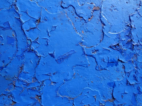 Crack and damage on painted texture — Stock Photo, Image