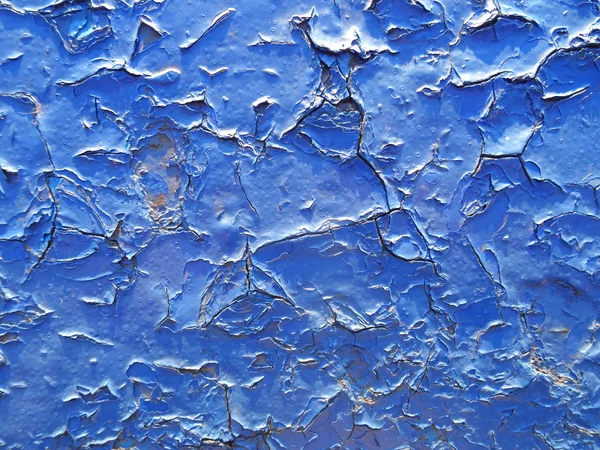 Crack and damage on painted texture — Stock Photo, Image