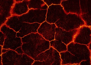 Lav çatlamak zemin çamur dokulu