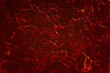 çatlaklar ile dünyanın sıcak yüzeyi 