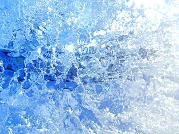 Textura de hielo abstracta . —  Fotos de Stock