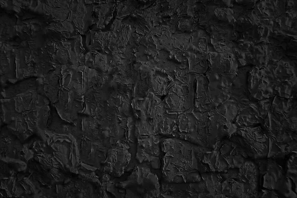 Mur texturé noir close up . — Photo