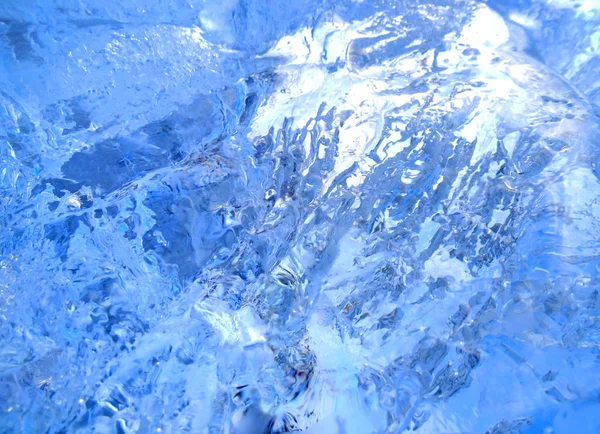 Abstracte close-up van Ice — Stockfoto