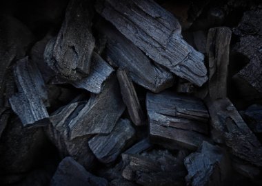 Kömür siyah arka plan.