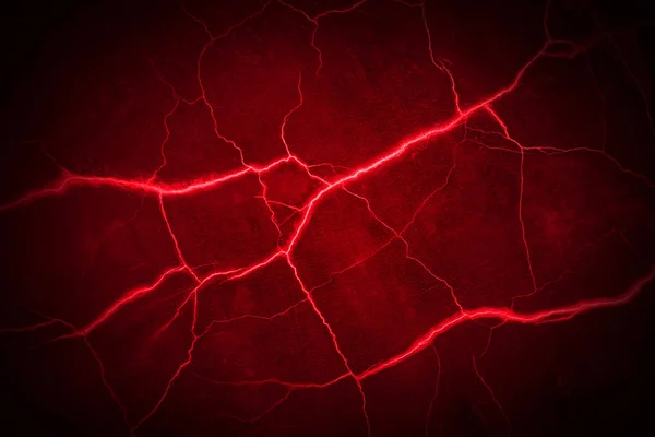 Rachaduras vermelhas textura — Fotografia de Stock