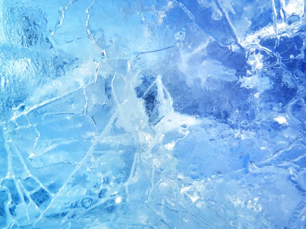 Texture of the ice — Stock Photo, Image