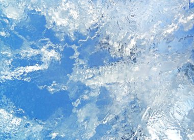 Donmuş desenli güzel buz dokusu