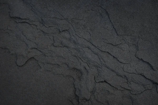 Horizontale zwarte stenen textuur — Stockfoto