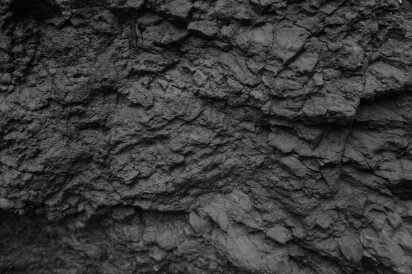 Textura Fundo Das Pedras Negras Textura Black Rock — Fotografia de Stock