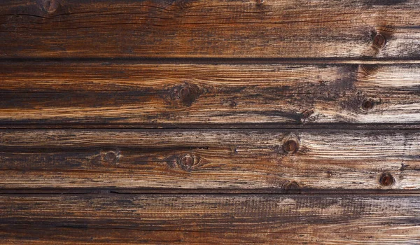 Staré Hnědé Dřevěné Prkno Textury Pozadí Close Kopírovacím Prostorem — Stock fotografie