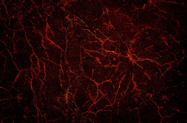 红色发光熔岩的结构 地热表面 有熔岩般的裂缝 — 图库照片