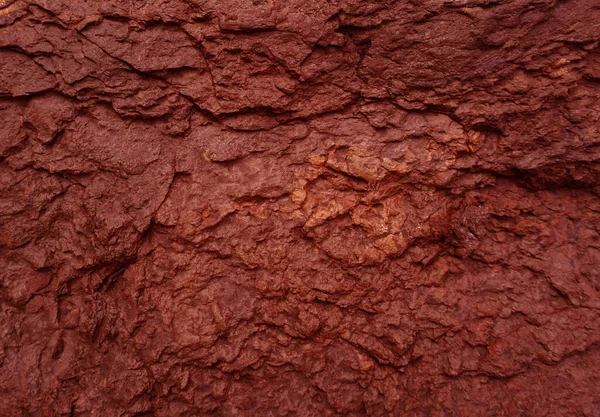 Pierres Brunes Texture Fond Texture Roche Rouge — Photo