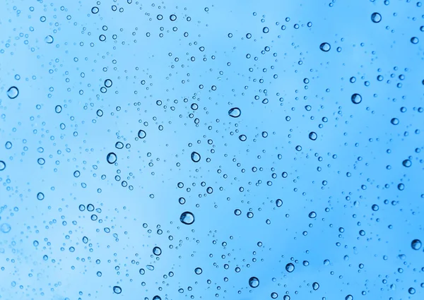 Regen Druppels Het Raam Prachtige Achtergrond — Stockfoto
