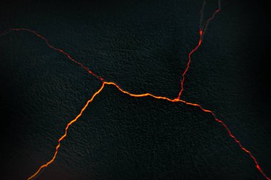 Magma Arkaplanı, arka plan için kırmızı çatlak özeti                              