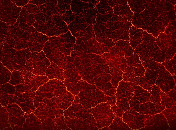 Lava Crack Chão Lama Texturizado Fundo — Fotografia de Stock