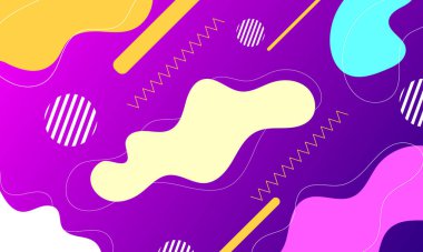 sıvı yuvarlak şekilli mor renkli geometrik biçim soyut arkaplan