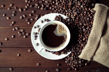 siyah ve kahve çekirdekleri