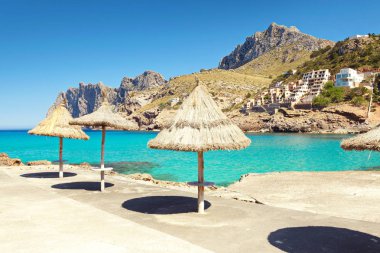 Mallorca, İspanya manzarası.