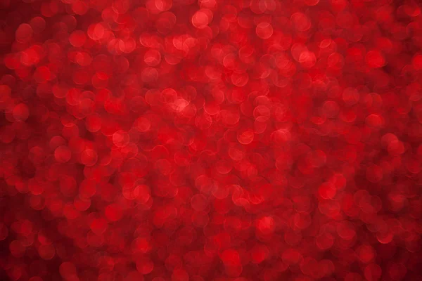 Abstrato Fundo Vermelho Com Bokeh — Fotografia de Stock