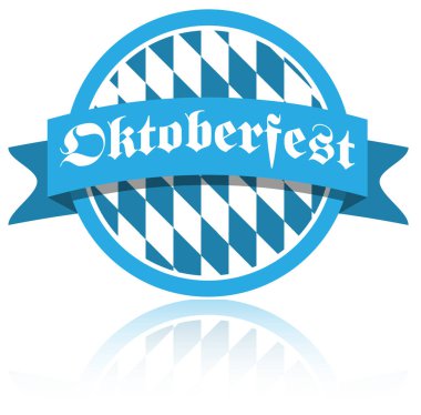 Oktoberfest afiş, sadece vektör illüstrasyon 