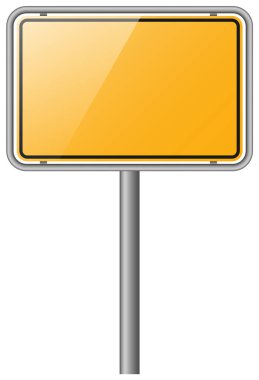 işaret tahtası, sadece vektör illüstrasyon  